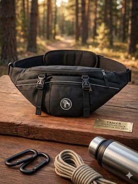 Cramer Tamer Heavy Duty Ballistic Nylon First Aid Hip Pack - Black